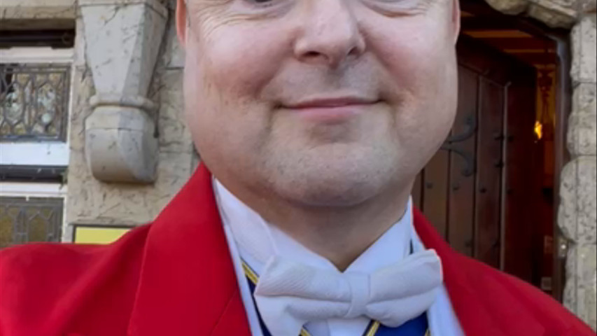 Winner of Toastmaster of the year