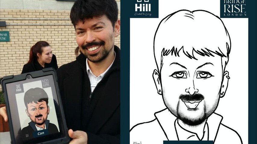 Colour Digital Caricatures 