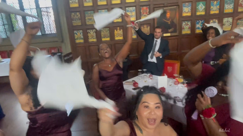 napkin waving madness 