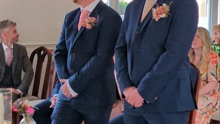 Katie & Dean with Ceremony Audio