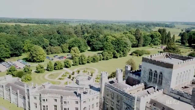 Ashridge from the air