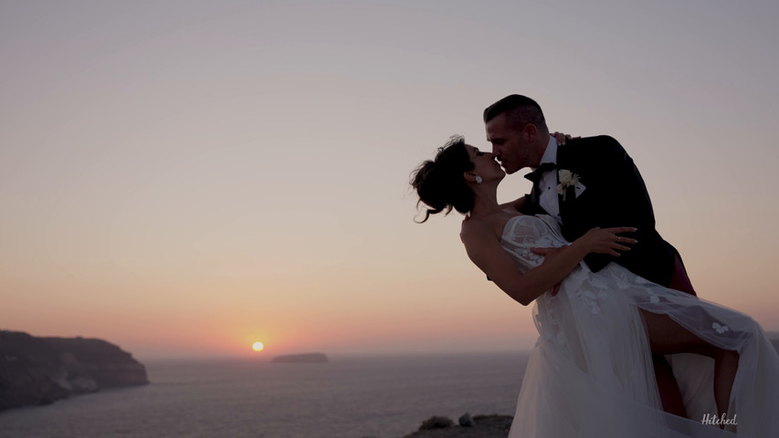 Chris & Rena - Santorini Wedding