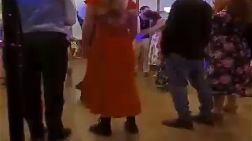 Bride & Groom Dancing