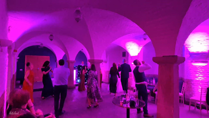 Dj olly light show Crowcombe Court