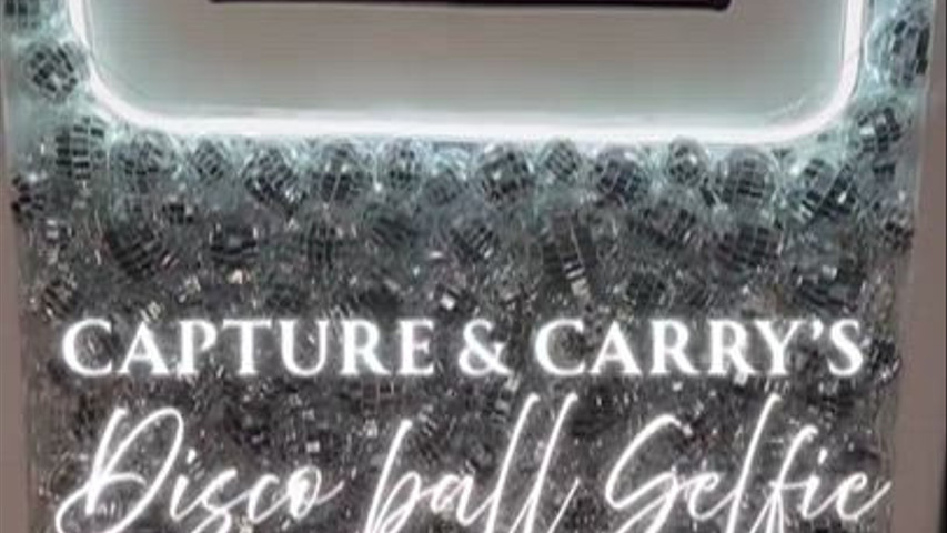 Disco Ball Selfie Pod 