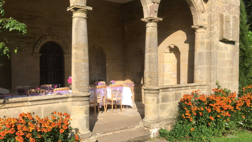 Private dining in the Loggia