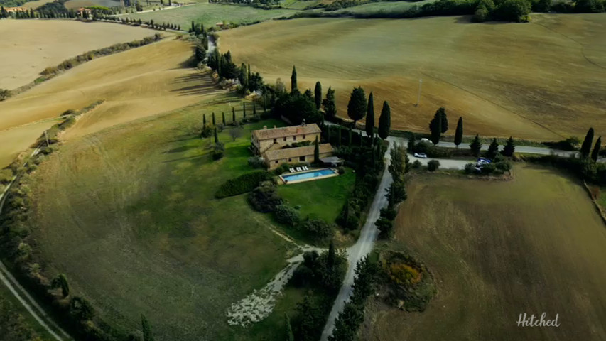 Villa Apparita from above