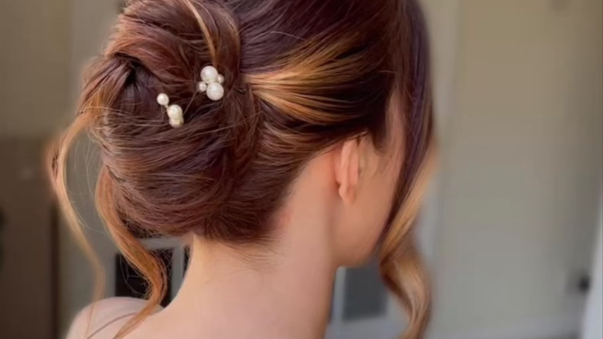 Modern Twisted Chignon 