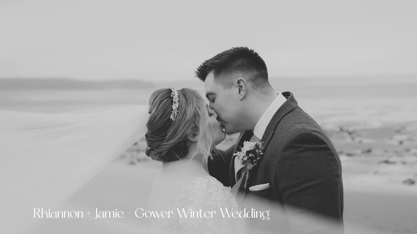 Rhiannon + Jamie - A Gower Winter Wedding