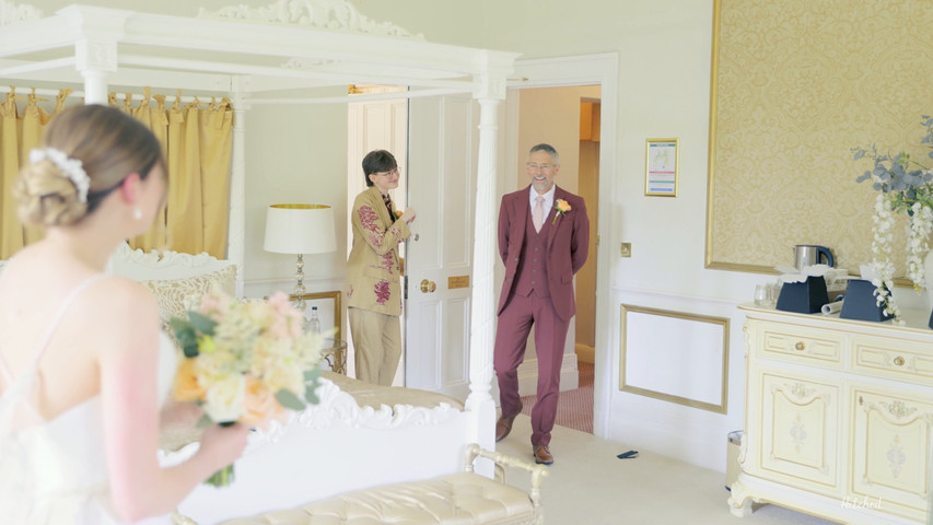 The wedding of Harry and Olivia
