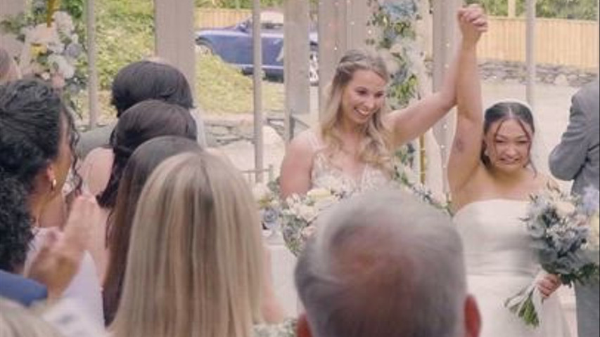 Ceremony at Broad oaks