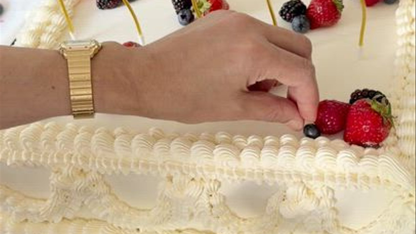 Italian wedding cake 