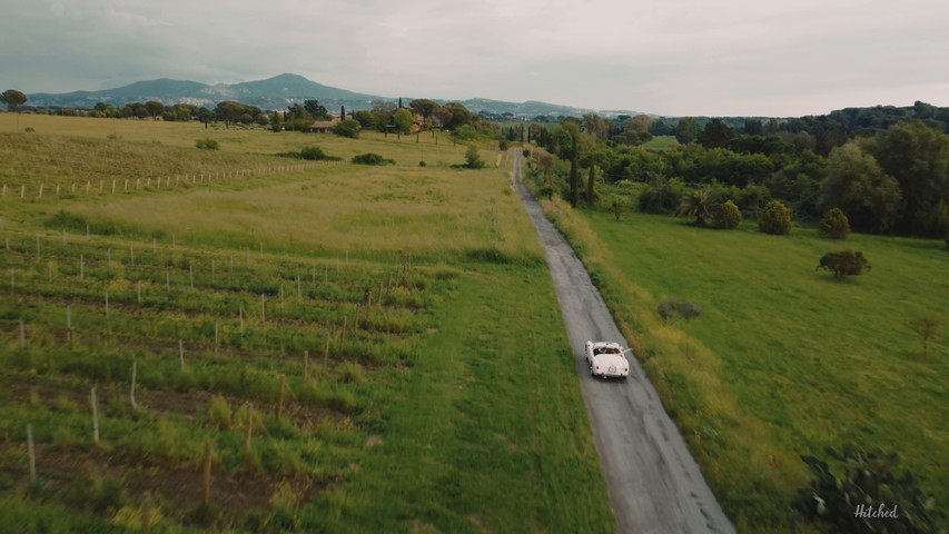 A drive in the Roman countryside