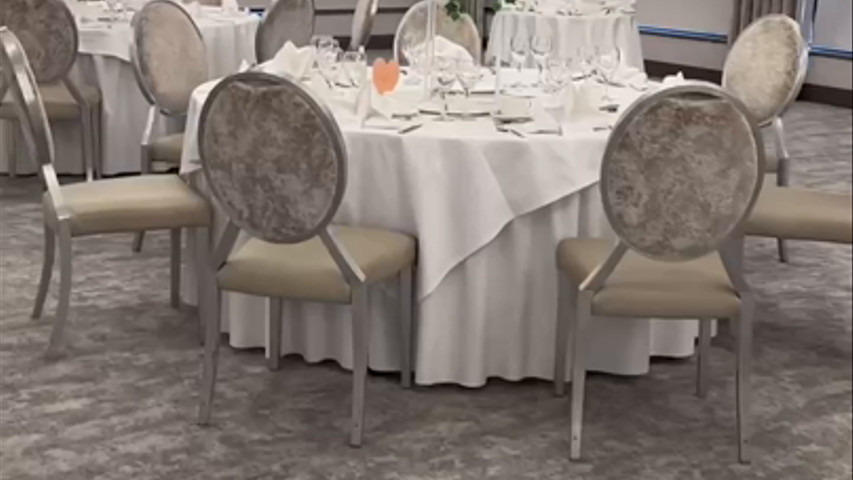 Wedding decor @ the lochside hotel