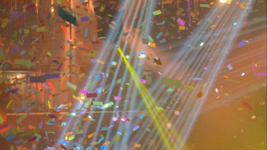 Confetti Canons Indoors