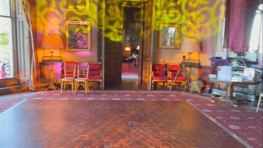 Eastnor Castle Wedding Light Show