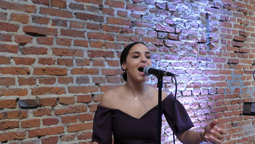 ‘ I Wanna Dance With Somebody’ - Live during the drinks reception