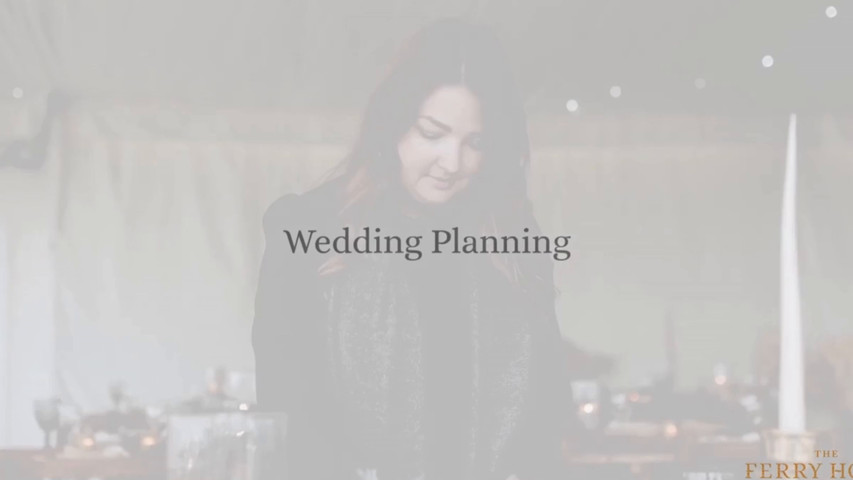 Wedding planning