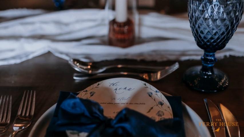 Wedding Menus and Drinks