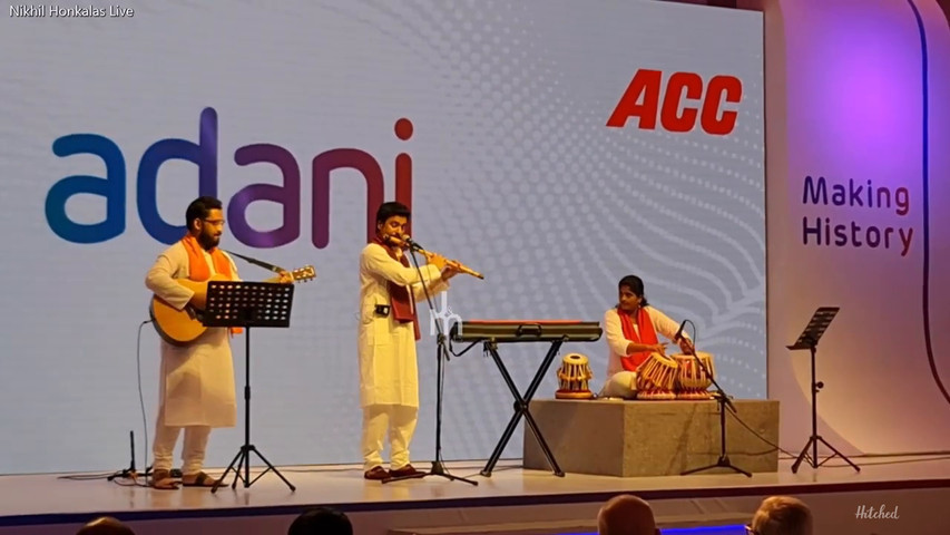 Making history event adani ambuja acc nikhil honkalas live