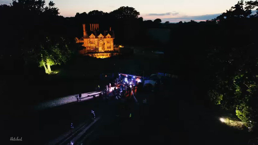 Evening Wedding Party