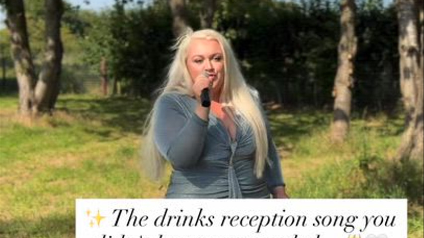 The drinks reception song you didn’t know you needed!