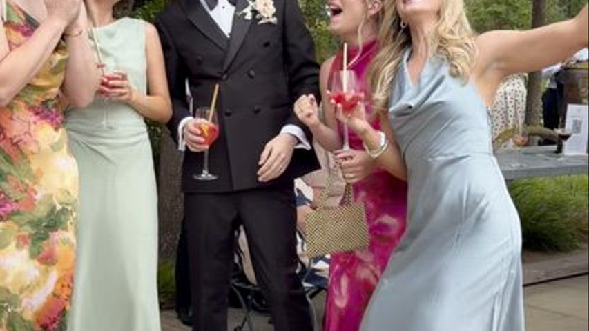 Who says you can’t have ballads at a wedding?