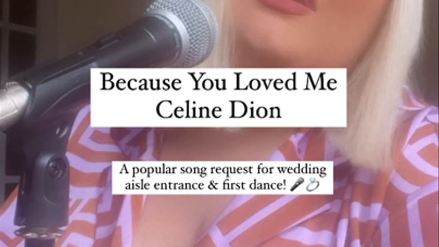 Celine Dion - Because You loved me