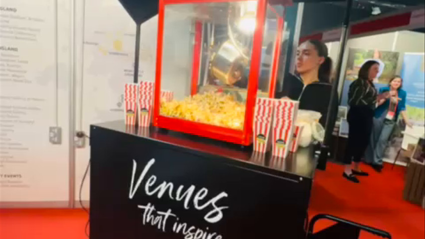 Popcorn cart 