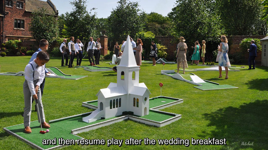 Wedding mobile crazy golf by crazy9 promo