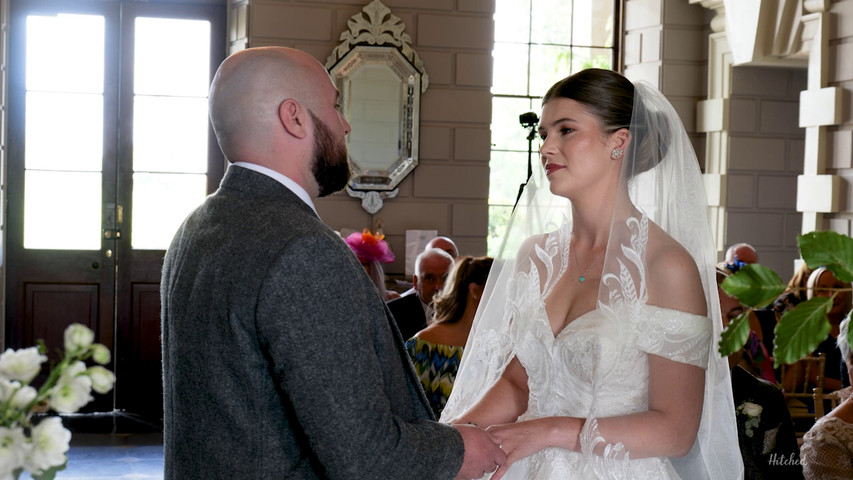 Amy & Dan at  Davenport House