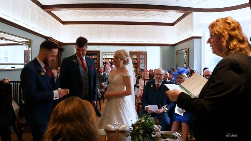 Laura and Ollie at Pendrell Hall