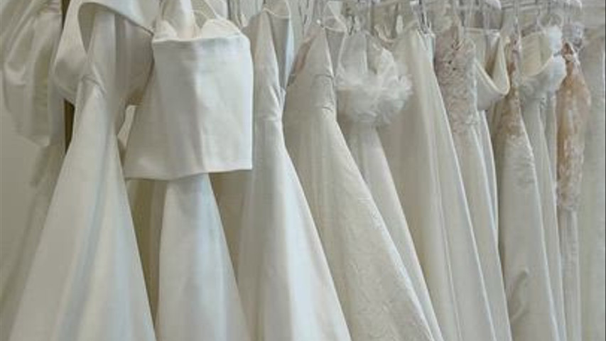A wide variety of beautiful gowns