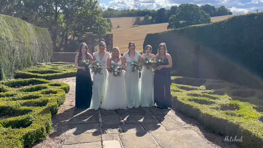 Bridesmaids Walk at Ringwood Hall