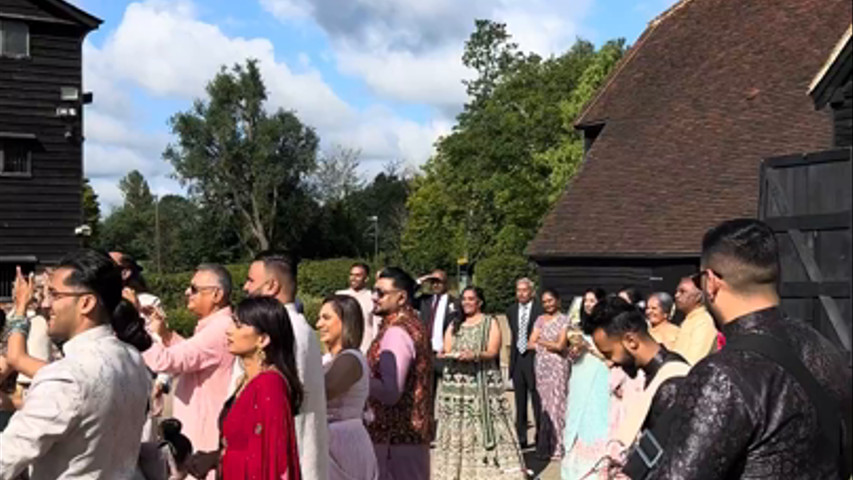 Wedding at The Great Barn, Headstone Manor, Harrow, London