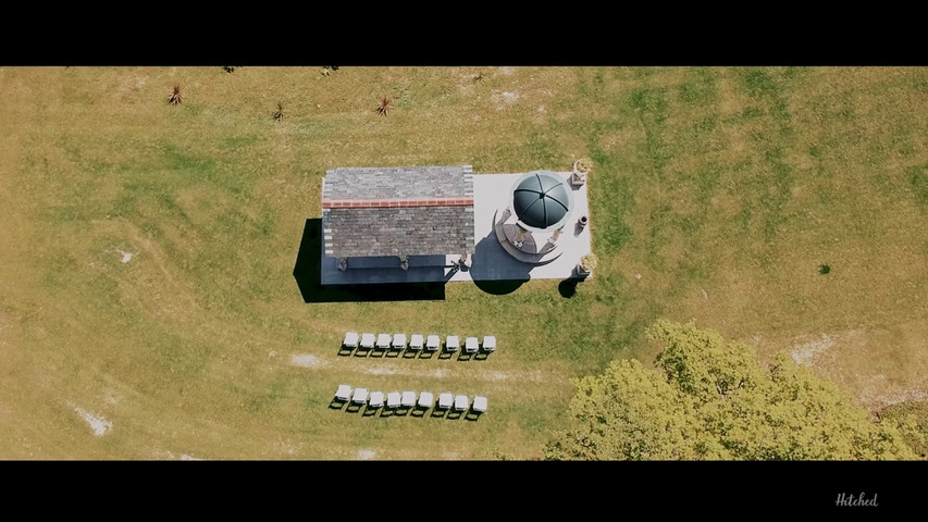 Tredudwell Manor presents stunning views and gorgeous coastal barn wedding