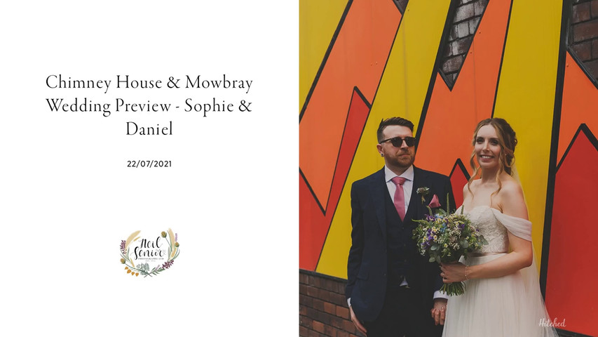 Sophie & Daniel City Chic Wedding