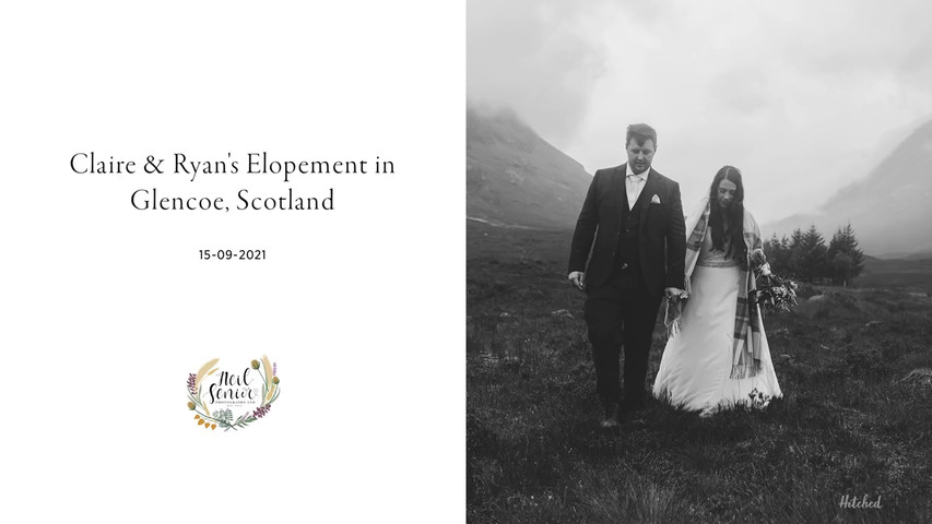 Glencoe Elopement, Scotland