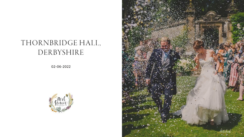 Thornbridge Hall Wedding
