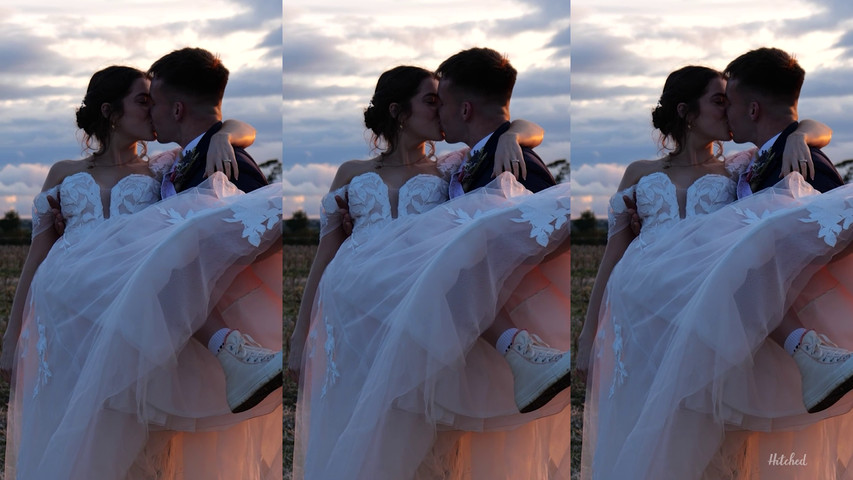 Paige & Sam enjoy the sunset