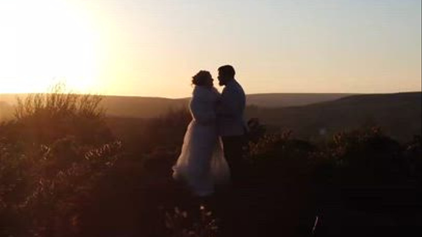 Ellie & Joe at sunset