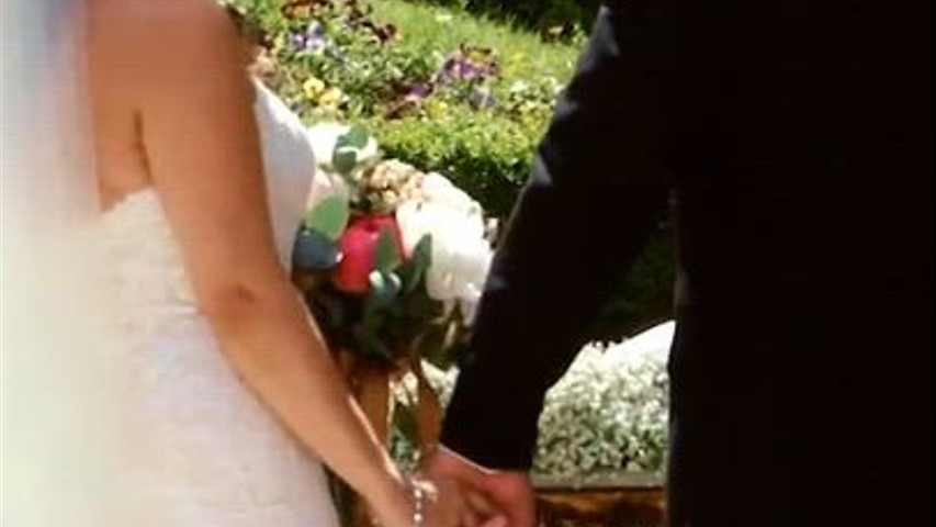Kate & Danny's outdoor ceremony