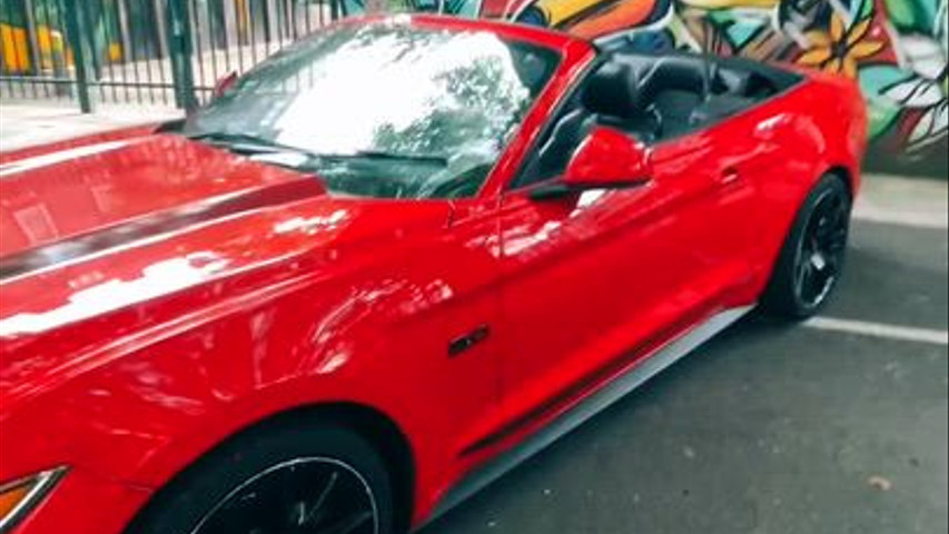 Red Mustang