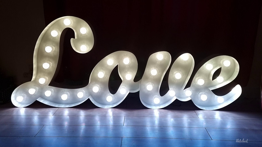 Love Light Up Letters