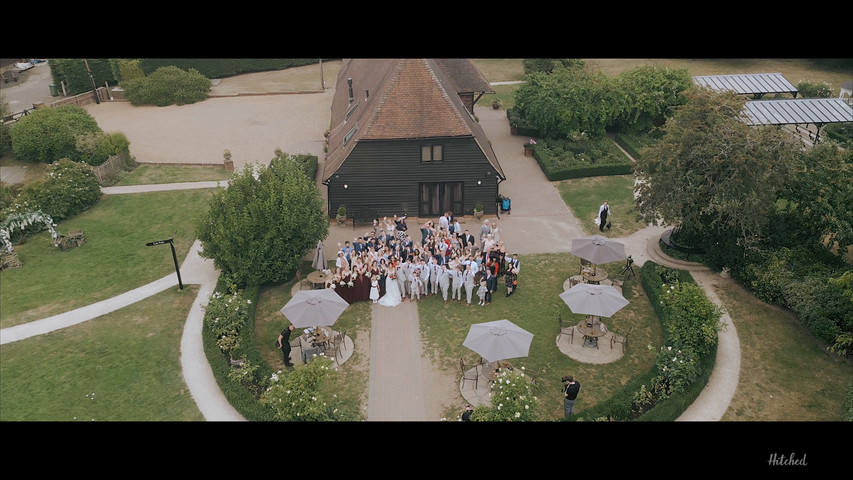 Anise and Michael | Old Kent Barn