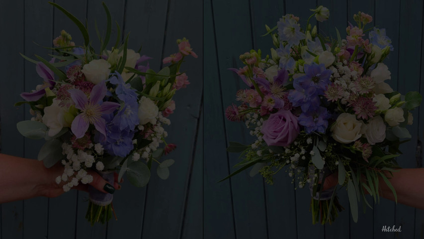 Pastel Country Wedding Flowers