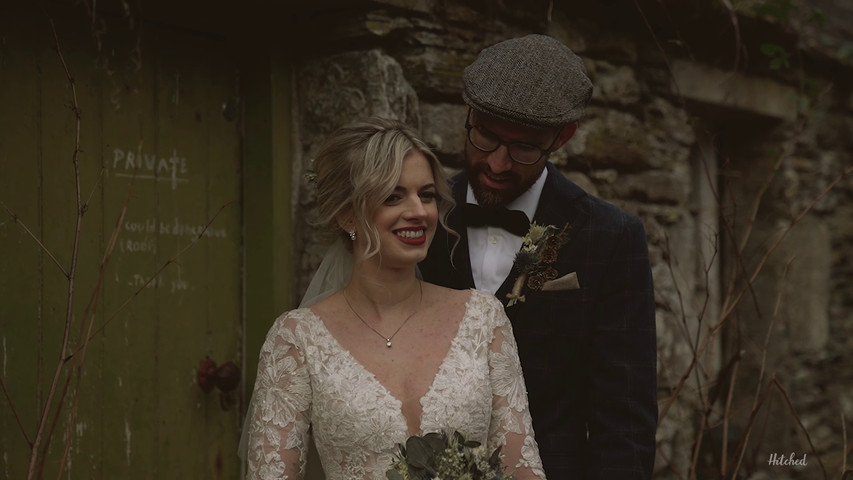 Lucy and Dylan's winter elopement