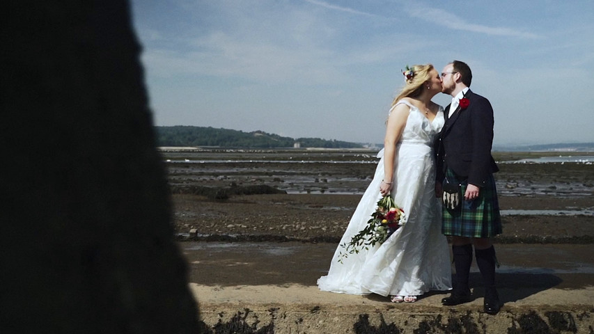 Becky & Chris at Carberry Tower