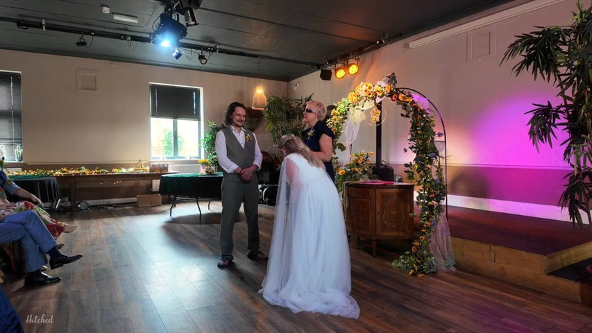 A beautiful joyful ceremony!