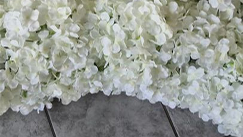 New 9ft White Arch